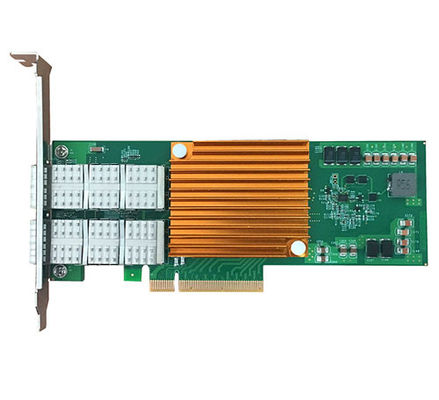 40 Gigabit Infiniband Pcie Kartı Çift Portlu Optik NIC Pci Express Ağ Adaptörü