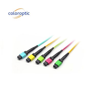 MTPO MTP Yama Kablosu APC Kadın Kadın Kök Fiber Optik Yama Kablosu