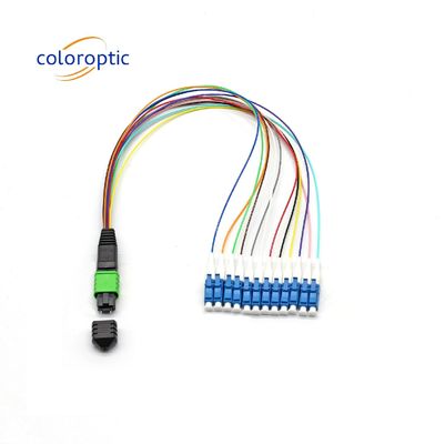 Yüksek Hızlı Ağ MTP Patch Cord MPO / MTP Harness Kablosu