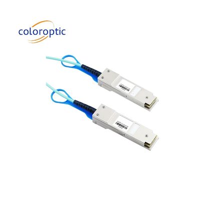 QSFP-DD 200G To QSFP-DD 200G AOC DAC Kablosu HDR 15m DOM 200GbE Sistemleri İçin