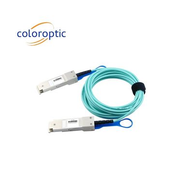 40G QSFP+ 3 - 100m Uzunluk AOC Aktif Optik Kablo Infiniband QDR / DDR / SDR