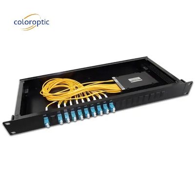 Tek Fiber WDM Model 40 Kanal DWDM AAWG WDM Sistem LC Bağlantısı