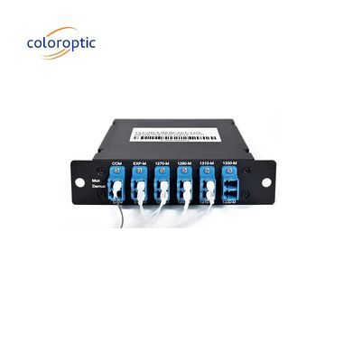 4 Kanallı WDM Modeli CWDM MUX Erişim Ağı için LC Bağlantısı
