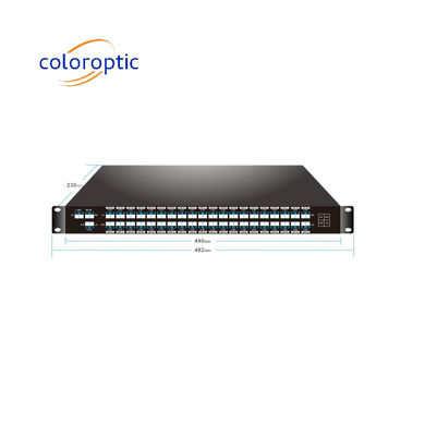 Çifte Fiber WDM 40CH C21-C60 Pasif Dwdm Mux Demux 1310nm Portla