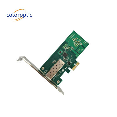 Gigabit Infiniband Pcie Kartı Tek Portlu Optik NIC Pcie Kartı