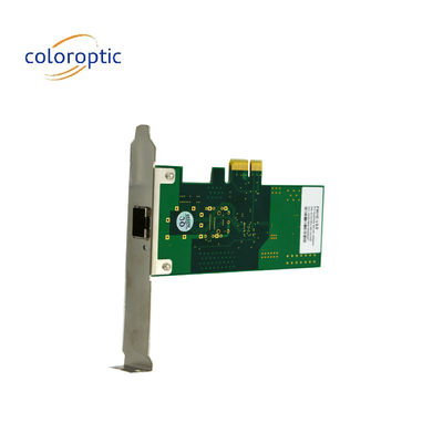 Gigabit Infiniband Pcie Kartı Tek Portlu Optik NIC Pcie Kartı