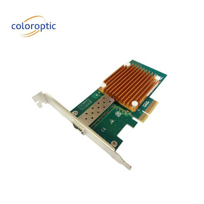 CO-1001E Infiniband Pcie Kartı PCI Express X4 10G SFP+ Ethernet Ağ Adaptörü