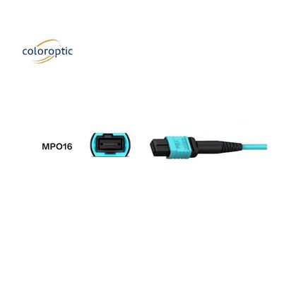 Aqua Color MPO Patch Cord 1m Kablo Uzunluğu Fiber Mode Harika Teklif