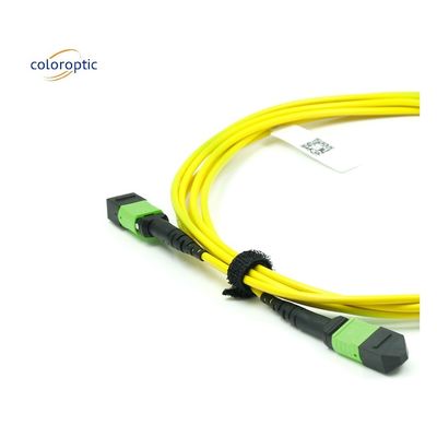 Tek Modlu MPO Optik Kablolar OM3 Fiber Grade PVC Cake ile