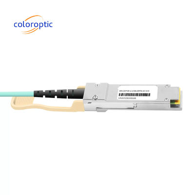 Alüminyum Alaşımı AOC DAC Kablosu Ethernet Bağlantıları İçin 40G QSFP+ 4 x10G SFP+
