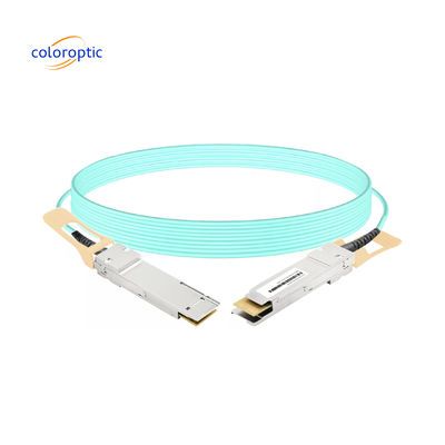 QSFP28 100G AOC için Arista 100G Değiştirici ve Yönlendirici Portları Düşük güç, düşük hata bit oranı. Yüksek bükme yarıçapı