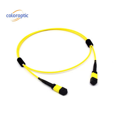 Mtp(Mpo) PSM8 400G APC konektörü için tek modlu 16 FIBRE G657.A1 (9/125) PATCH Kablosu
