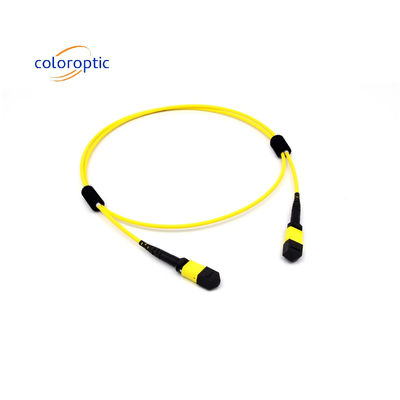 Mtp(Mpo) Patch Kablosu Tek Mod 12 Fiber Tip B Kadın Kadın Bağlantısı Pc Poliş