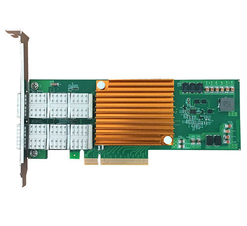 40 Gigabit Infiniband Pcie Kartı Çift Portlu Optik NIC Pci Express Ağ Adaptörü