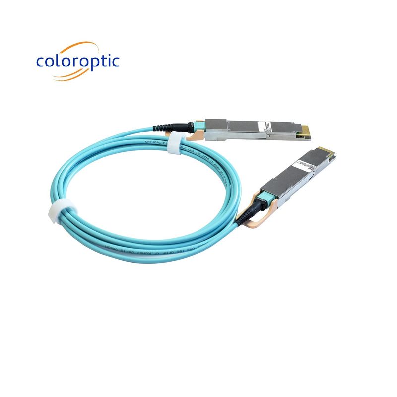400G QSFP-DD AOC DAC Kablosu 8*50G InfiniBand ve Ethernet Bağlantıları