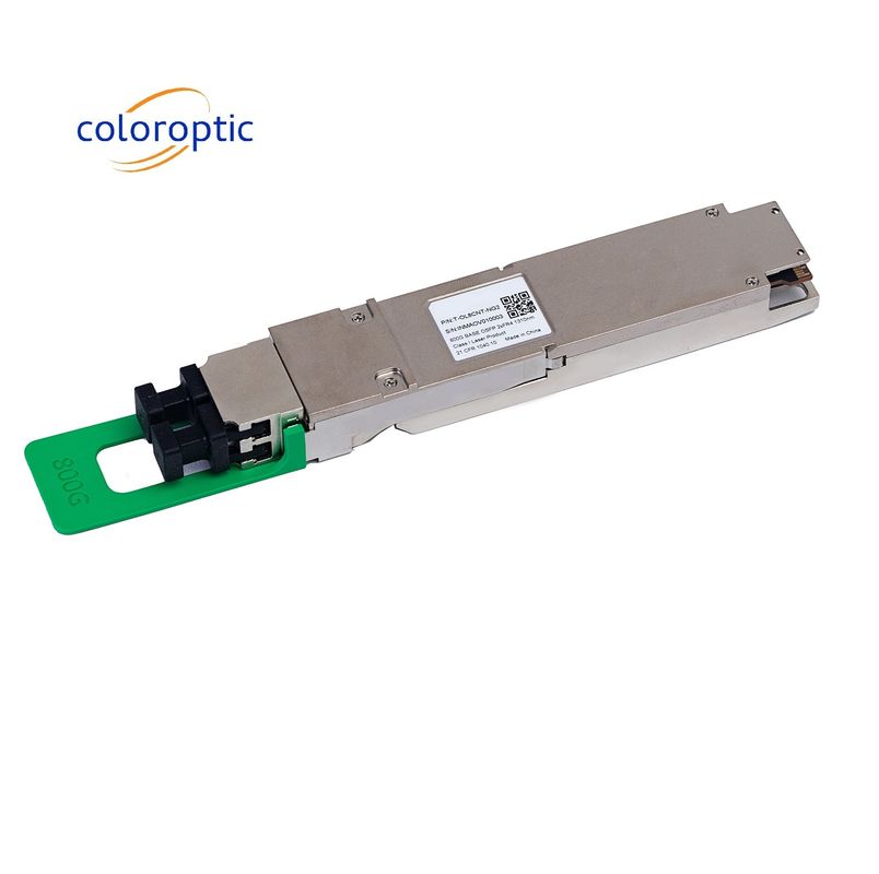 1310nm 2KM OSFP Modülü 800G 2 FR4 LPO Dual Duplex LC Bağlantısı ile