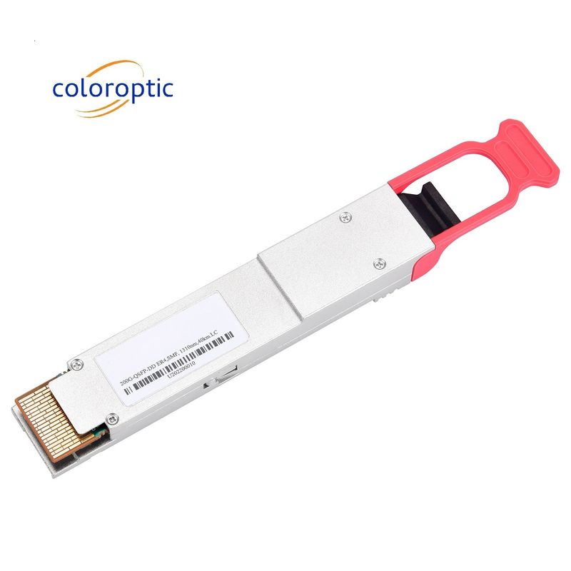 200GBASE-LR4 10km QSFP DD Modülü 10.8W 200G Ethernet için maksimum güç tüketimi