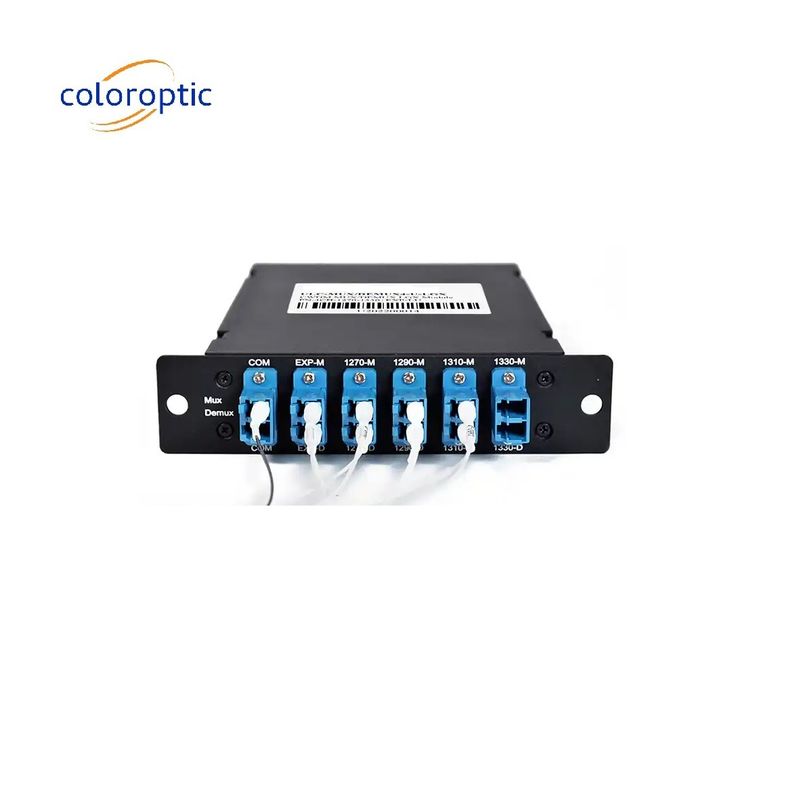 4 Kanallı WDM Modeli CWDM MUX Erişim Ağı için LC Bağlantısı