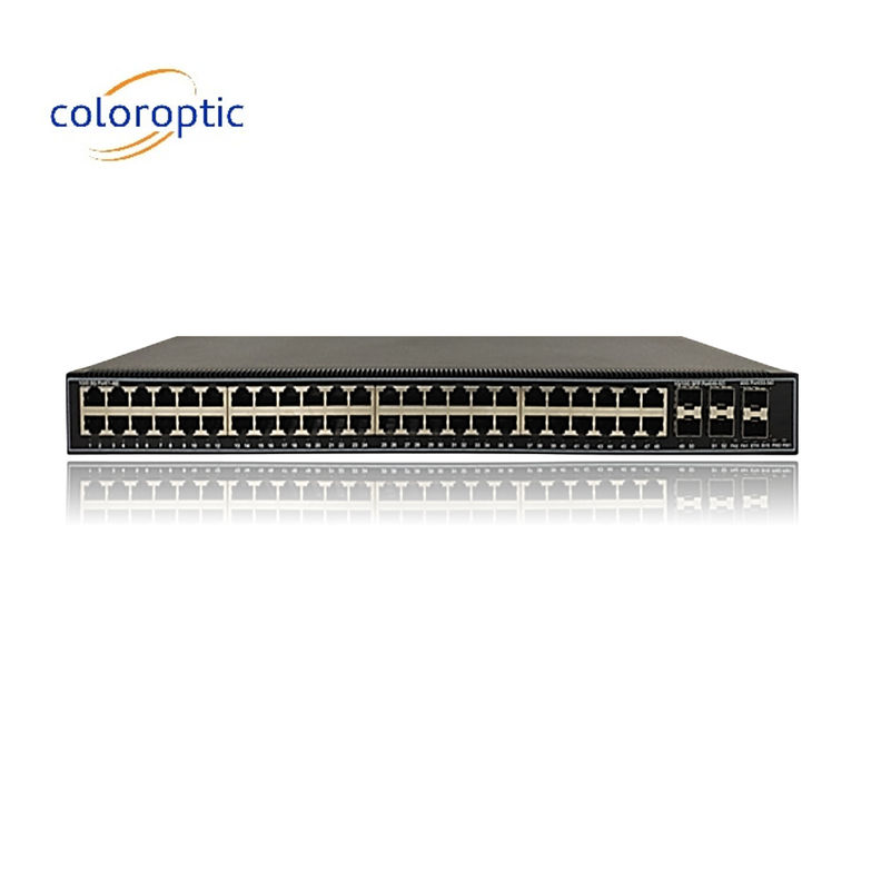 48 Port Gigabit Katman 2 Şirket Ağı Yönetimi için Ağ Çekirdek Değiştiricisi