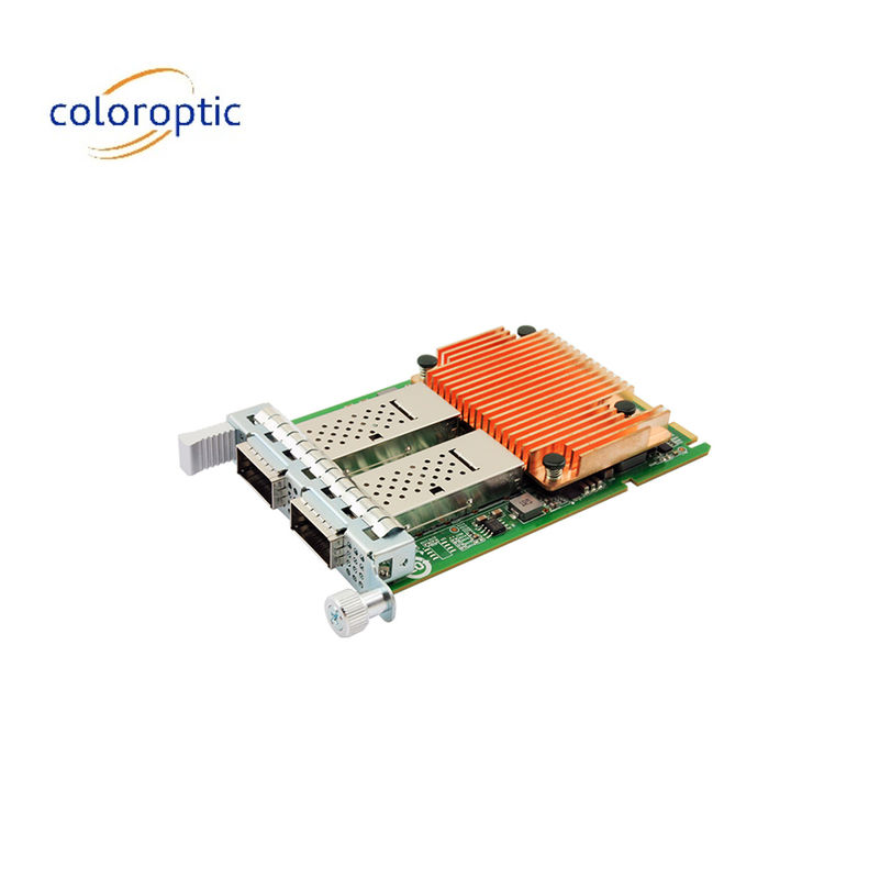 PCIE OCP3.0 SFF 100G Ethernet Çift Portlu Ağ Adaptörü Linix / Windows Uyumlu