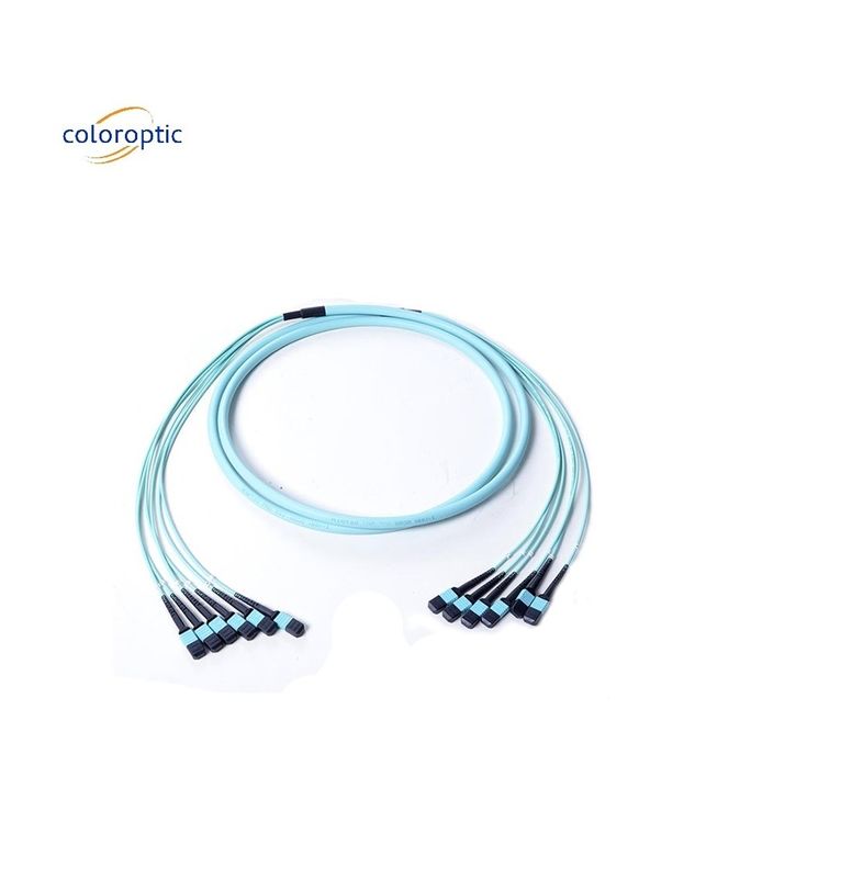 Aqua Color MPO Patch Cord 1m Kablo Uzunluğu Fiber Mode Harika Teklif