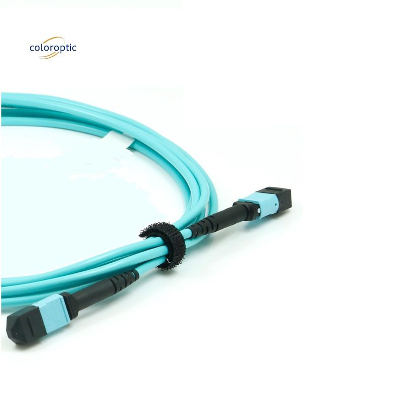 Optik MPO Patch Kablosu -4°C - 85°C Bağlantılı Depolama Sıcağı
