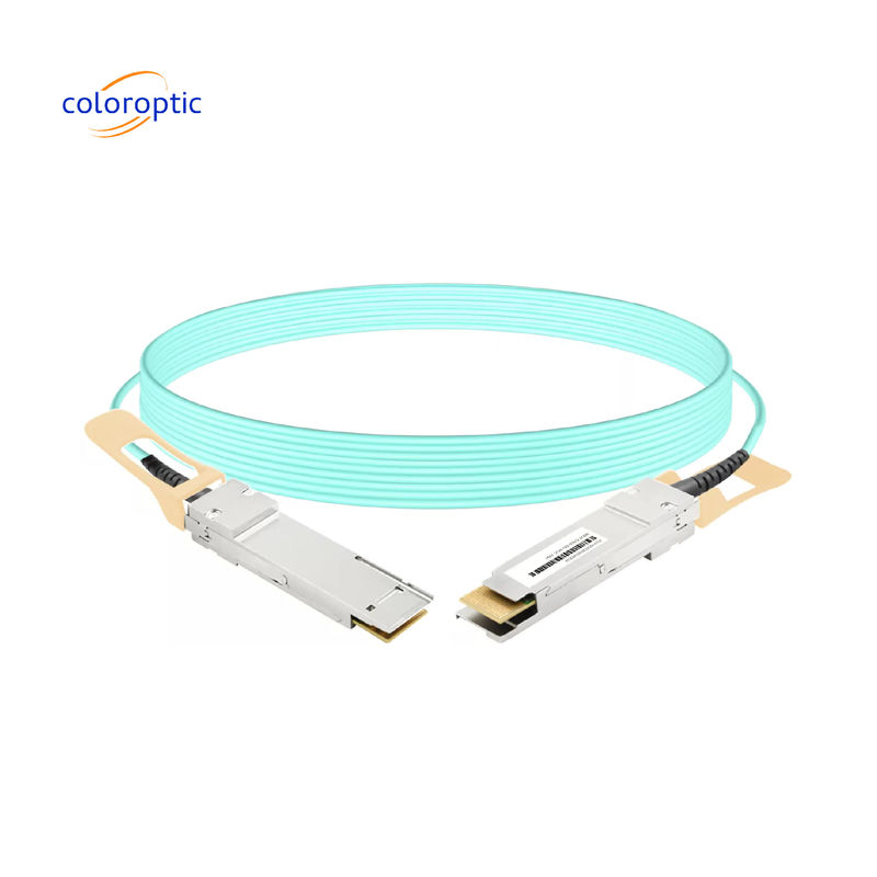 QSFP28 100G AOC için Arista 100G Değiştirici ve Yönlendirici Portları Düşük güç, düşük hata bit oranı. Yüksek bükme yarıçapı