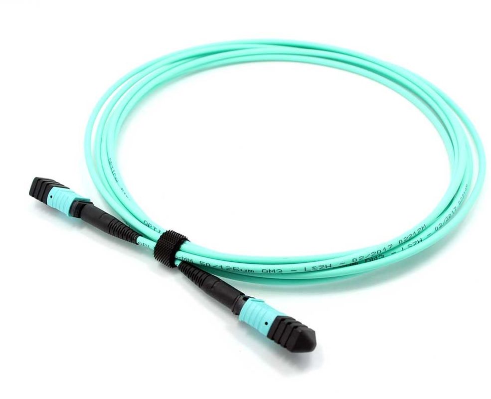 AI ağında 400g Qsfp-Dd modülleri için multimod 16-Fiber Mpo Kablo