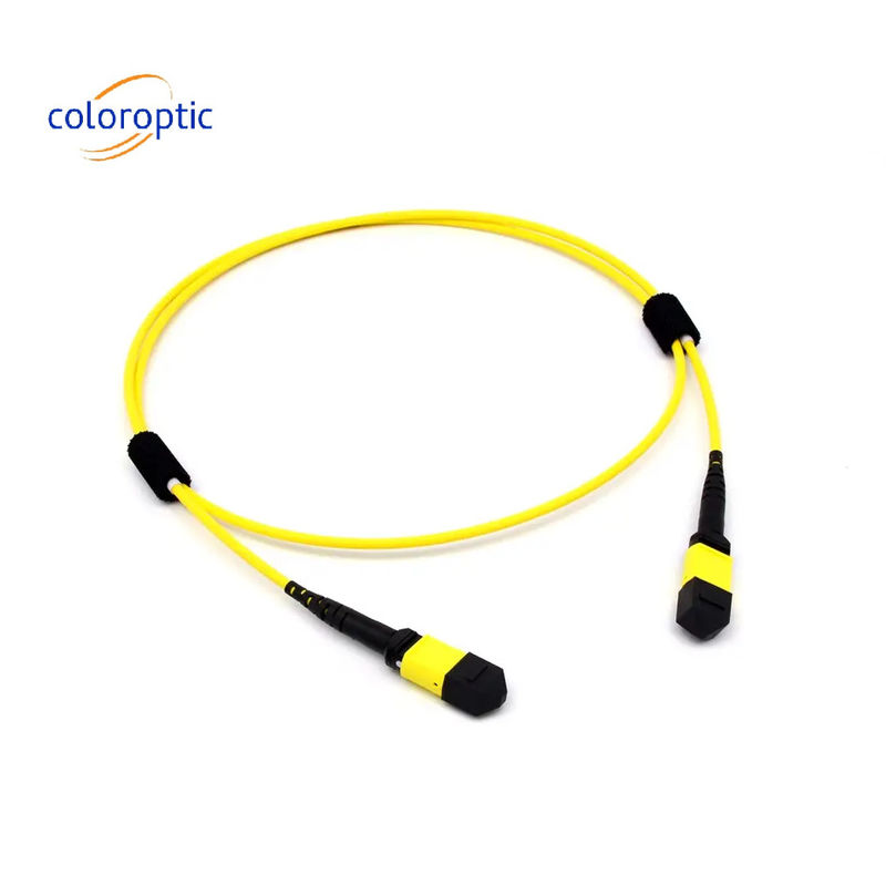 Mtp(Mpo) PSM8 400G APC konektörü için tek modlu 16 FIBRE G657.A1 (9/125) PATCH Kablosu